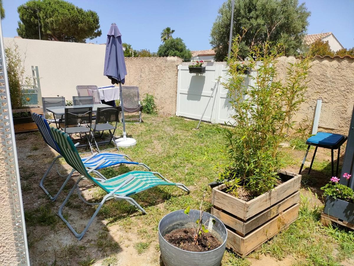 La Casita Serignanaise - Apt T2 - Clim - Jardin Bed and Breakfast Exteriör bild